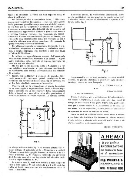 Radiofonia rivista quindicinale di radioelettricità