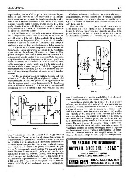 Radiofonia rivista quindicinale di radioelettricità