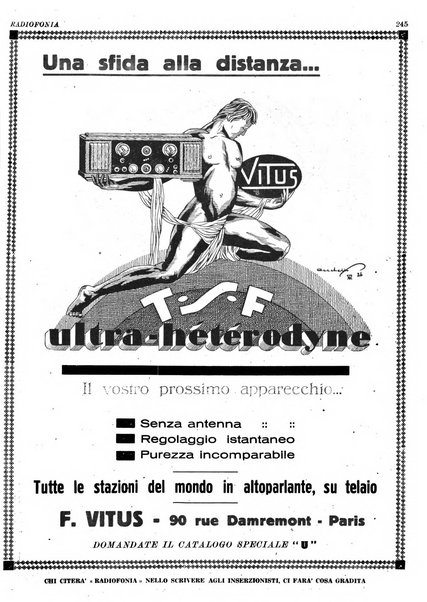 Radiofonia rivista quindicinale di radioelettricità