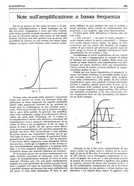 Radiofonia rivista quindicinale di radioelettricità