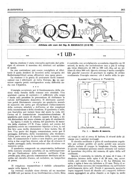 Radiofonia rivista quindicinale di radioelettricità