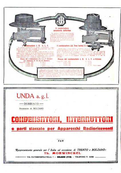 Radiofonia rivista quindicinale di radioelettricità