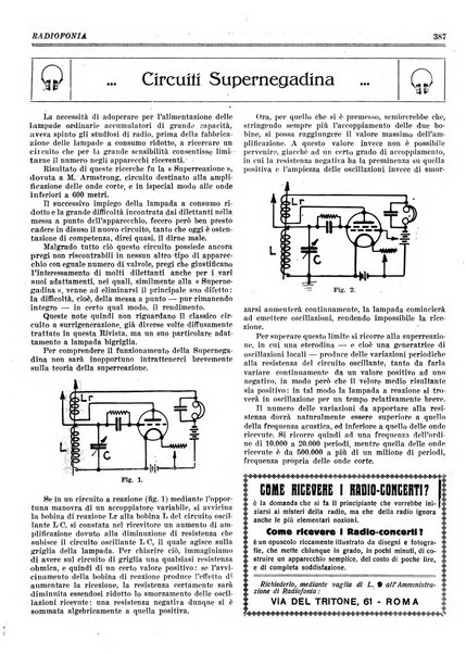 Radiofonia rivista quindicinale di radioelettricità