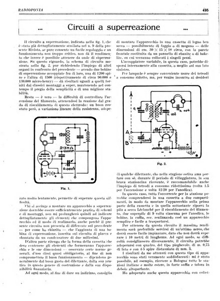 Radiofonia rivista quindicinale di radioelettricità