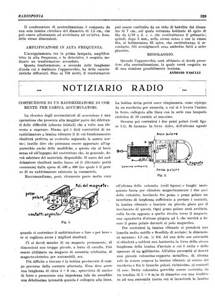 Radiofonia rivista quindicinale di radioelettricità