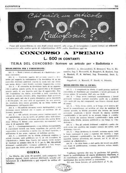 Radiofonia rivista quindicinale di radioelettricità