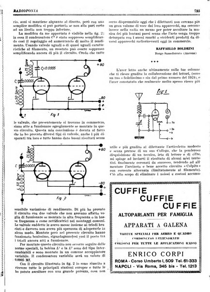 Radiofonia rivista quindicinale di radioelettricità