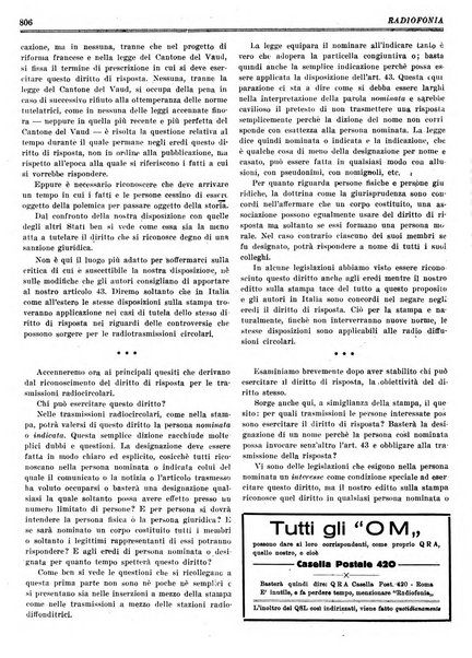 Radiofonia rivista quindicinale di radioelettricità