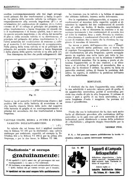 Radiofonia rivista quindicinale di radioelettricità