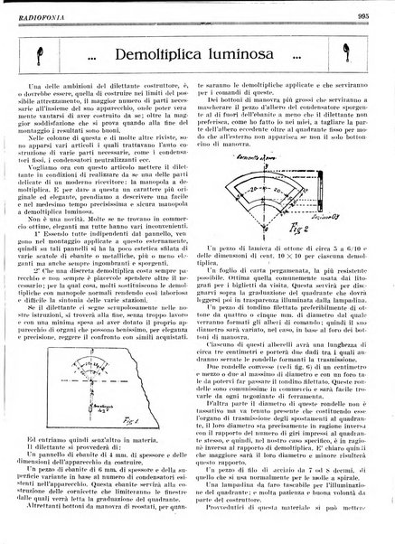 Radiofonia rivista quindicinale di radioelettricità