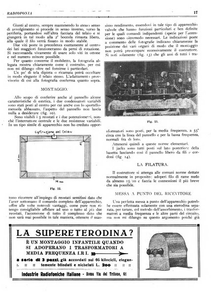 Radiofonia rivista quindicinale di radioelettricità