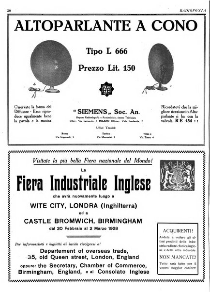 Radiofonia rivista quindicinale di radioelettricità