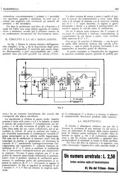 Radiofonia rivista quindicinale di radioelettricità