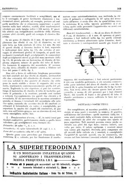 Radiofonia rivista quindicinale di radioelettricità