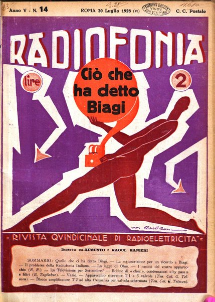 Radiofonia rivista quindicinale di radioelettricità