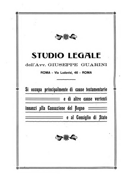 Rivista testamentaria raccolta mensile di giurisprudenza e di dottrina sulle questioni relative ai testamenti