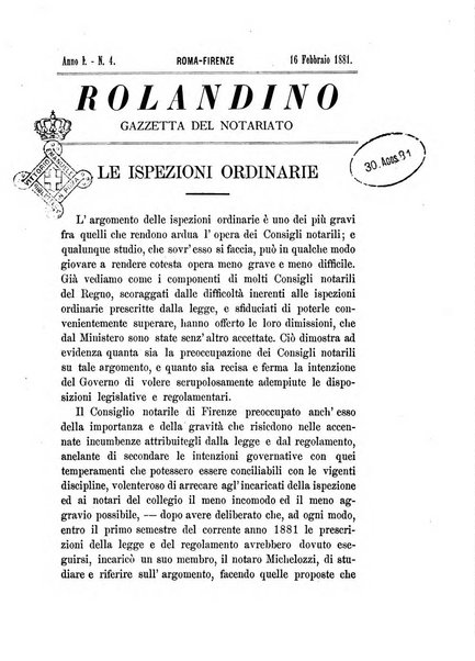 Rolandino gazzetta del notariato