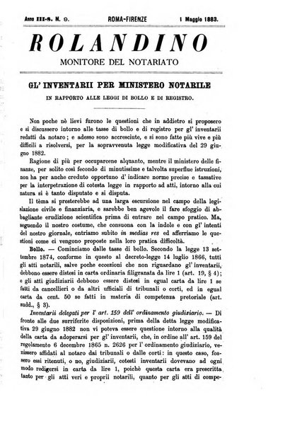 Rolandino gazzetta del notariato