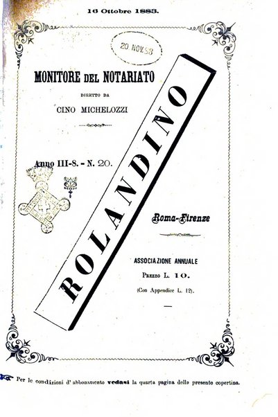 Rolandino gazzetta del notariato