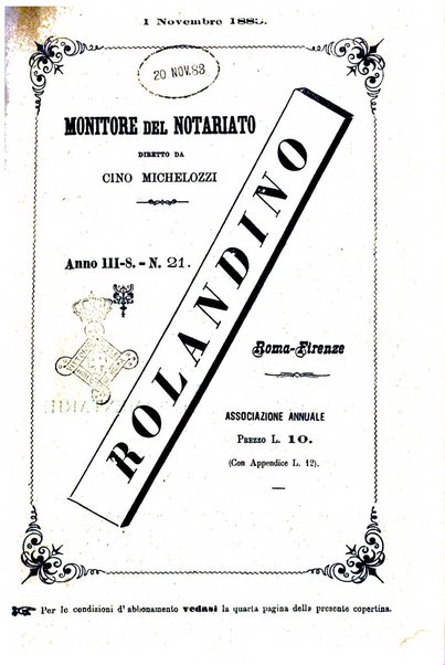 Rolandino gazzetta del notariato