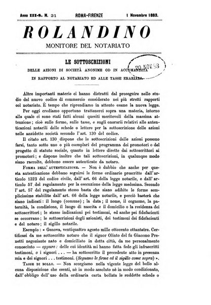 Rolandino gazzetta del notariato