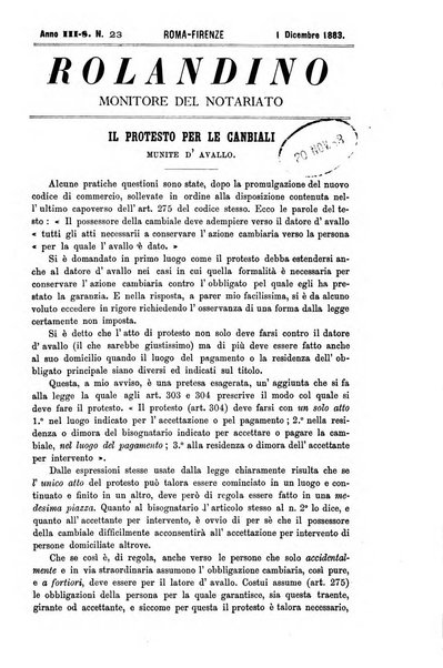 Rolandino gazzetta del notariato