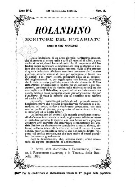 Rolandino gazzetta del notariato