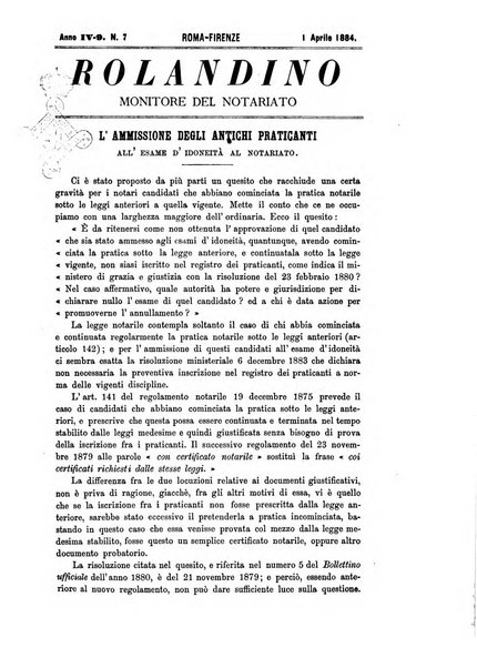 Rolandino gazzetta del notariato