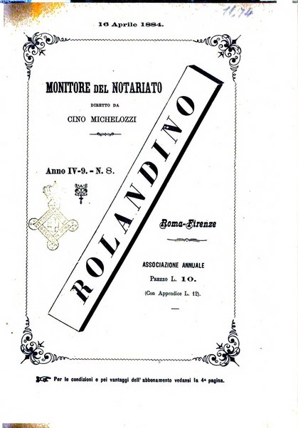 Rolandino gazzetta del notariato