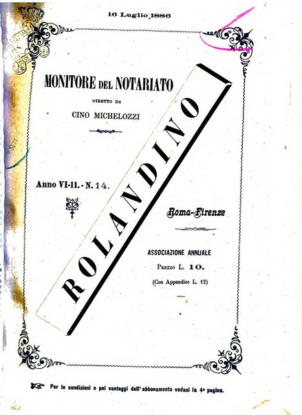 Rolandino gazzetta del notariato