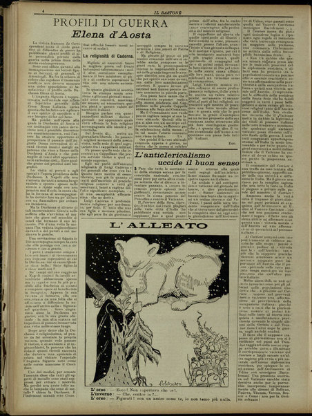 Il bastone : periodico umoristico illustrato