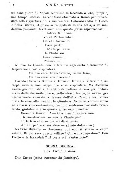 L'O di Giotto giornale chiaro e tondo