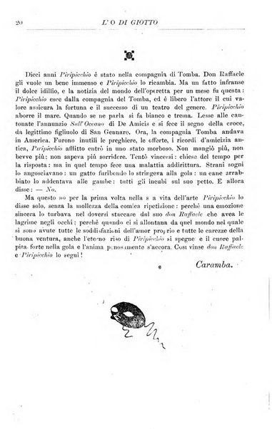 L'O di Giotto giornale chiaro e tondo