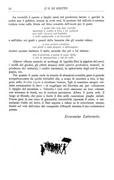 L'O di Giotto giornale chiaro e tondo