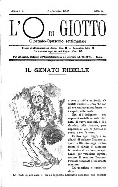 L'O di Giotto giornale chiaro e tondo