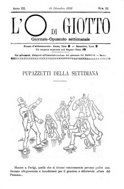 L'O di Giotto giornale chiaro e tondo