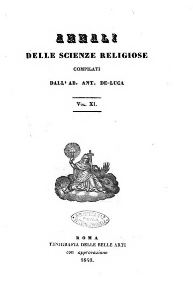 Annali delle scienze religiose