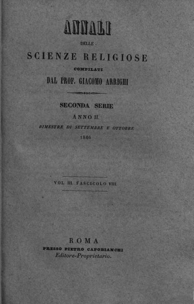 Annali delle scienze religiose