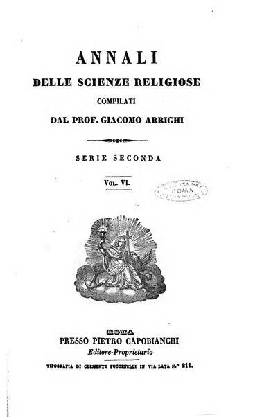 Annali delle scienze religiose