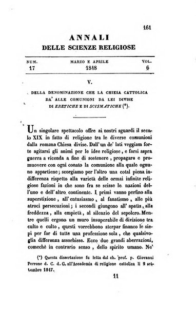 Annali delle scienze religiose