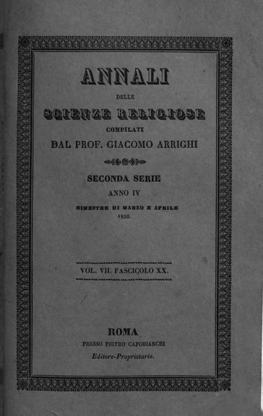 Annali delle scienze religiose