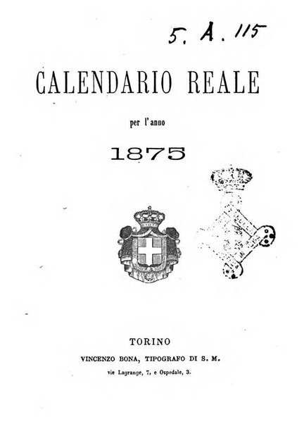 Calendario reale