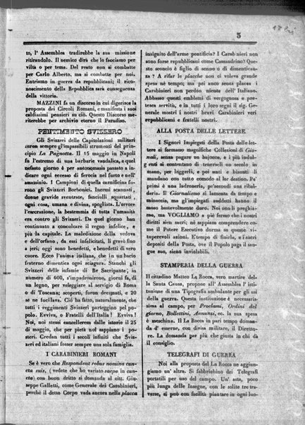 Cassandrino repubblicano : giornaletto di assoluta libertà per la grazia di Dio e del popolo