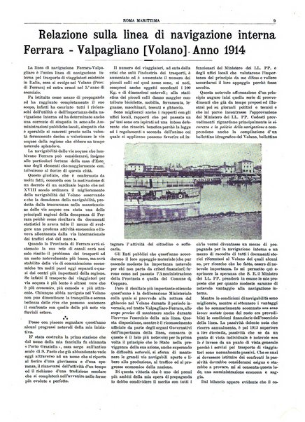 Roma marittima bollettino ufficiale del Comitato