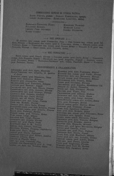 Bullettino senese di storia patria