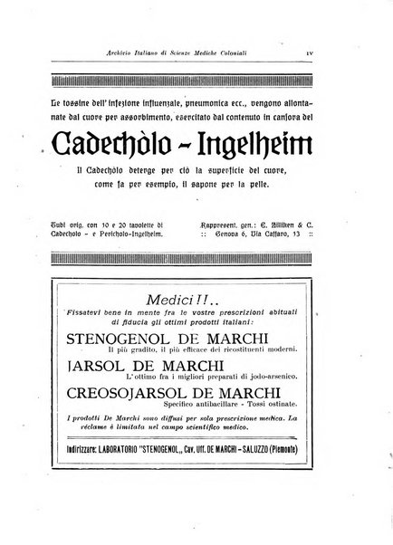 Archivio italiano di scienze mediche coloniali