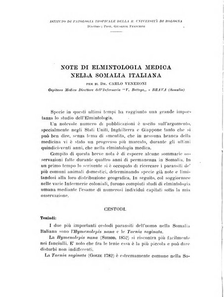 Archivio italiano di scienze mediche coloniali