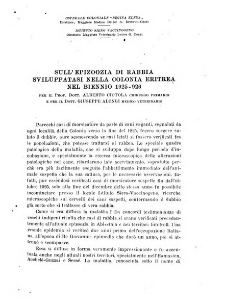 Archivio italiano di scienze mediche coloniali