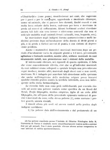 Archivio italiano di scienze mediche coloniali