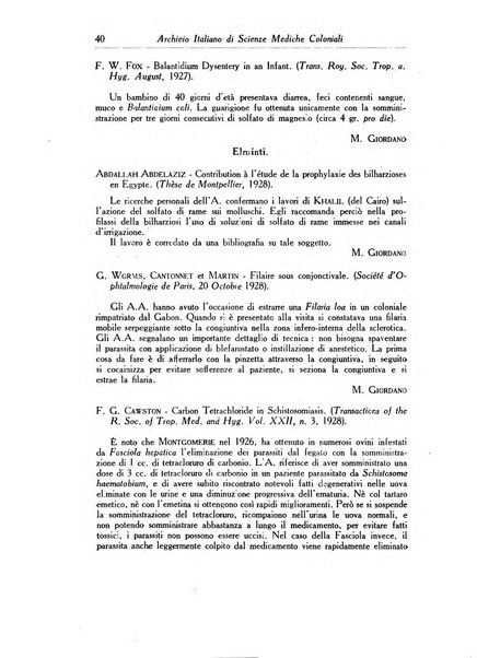 Archivio italiano di scienze mediche coloniali